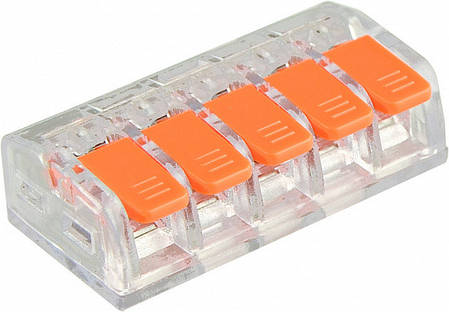 Універсальний з’єднувальний клемник CMK-635, АСКО-УКРЕМ, безгвинтовий, фото 1