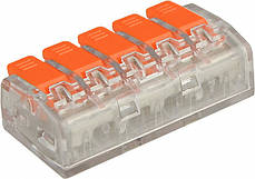 Універсальний з’єднувальний клемник CMK-635, АСКО-УКРЕМ, безгвинтовий, фото 3