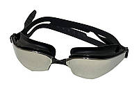 Очки для плавания зеркальные со сменными перемычками для носа Wave Goggles Anti-fog
