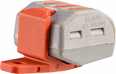 Фіксатор клеми DF-221 універсальний, АСКО-УКРЕМ, компактні безгвинтові клеми