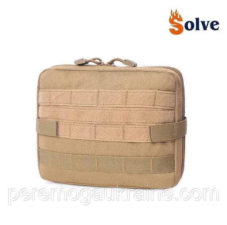Сумка Тактична підсумок Solve 25,5 x 19 x 5,5 см Coyote KT6001145
