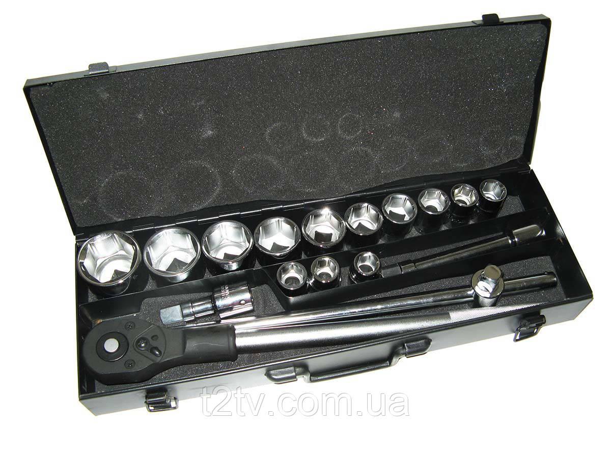 Набір інструментів 17 предметів 3/4" 19-50мм Alloid, фото 1