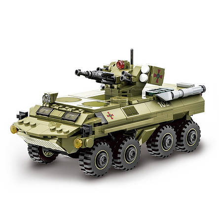 Конструктор БТР-4 «Буцефал» для фігурок лего Lego, фото 3