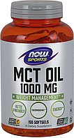 Мст масло NOW Foods MCT Oil 150 гел капс