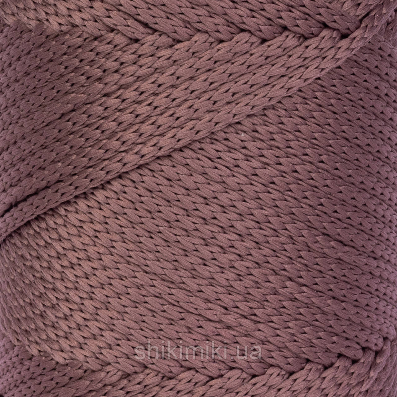 Шнур поліефірний Matte Macrame 3 mm, колір Кавовий, фото 1