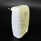 Відлякувач мишей електронний в розетку від щурів гризунів електромагнітний в розетку в квартирі Riddex (3009), фото 7