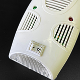 Відлякувач мишей електронний в розетку від щурів гризунів електромагнітний в розетку в квартирі Riddex (3009), фото 6