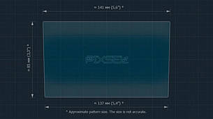 Захисне гібридне скло на монітор 6.5" 9H VOLKSWAGEN TIGUAN 2017 - 2018