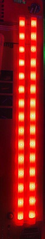 Стоп CSL-4001R-G-40 RED 15LEDх40см зовнішній (пара), фото 1