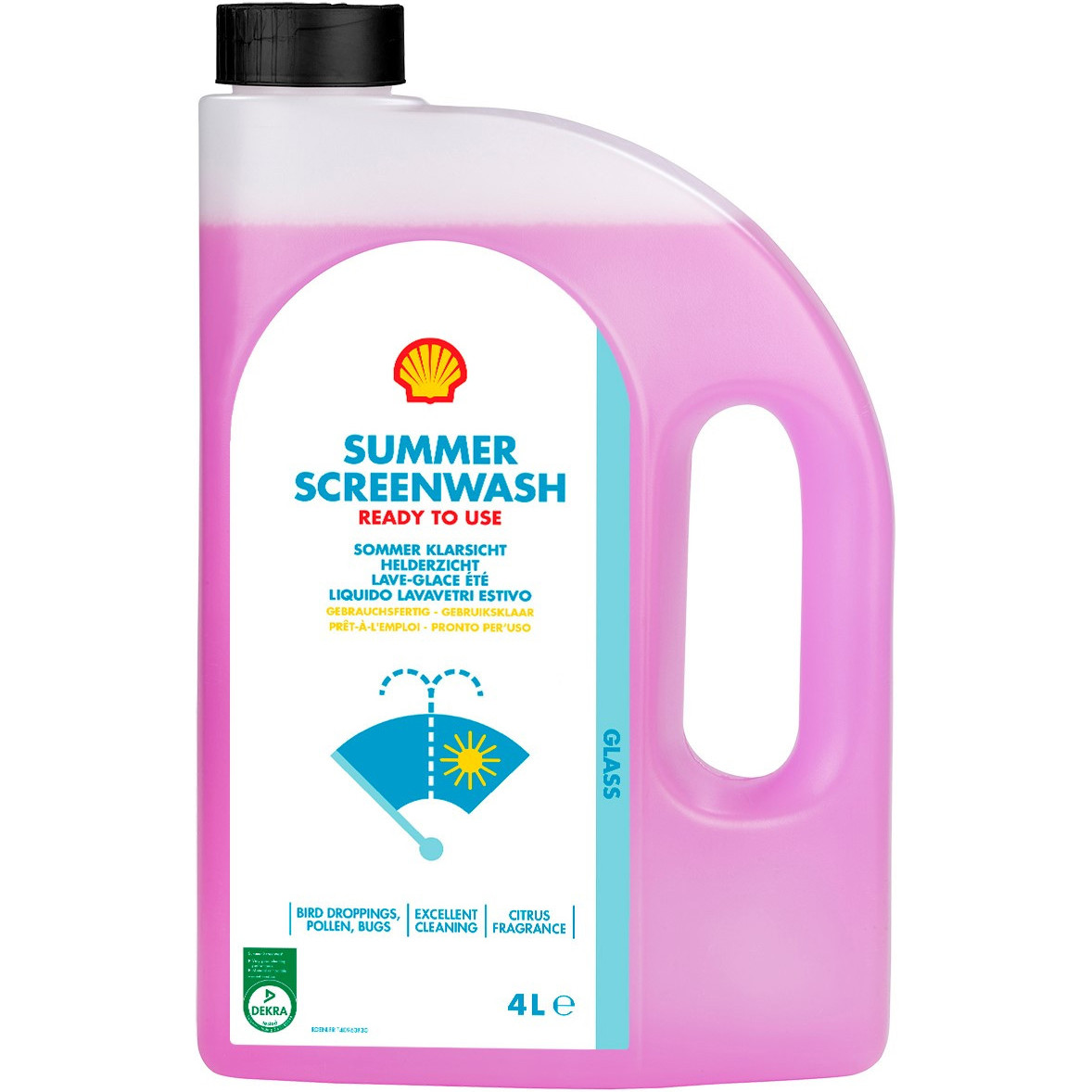 Літній склоомивач Shell Summer Screenwash Ready to use 4 л