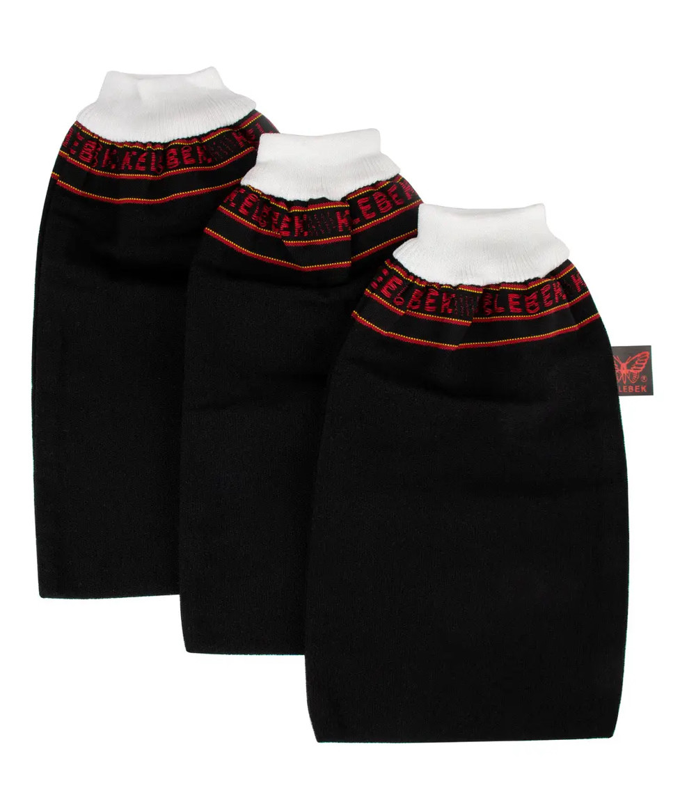 Рукавичка для пілінгу з манжеткою, кесе (жорстка), фото 1