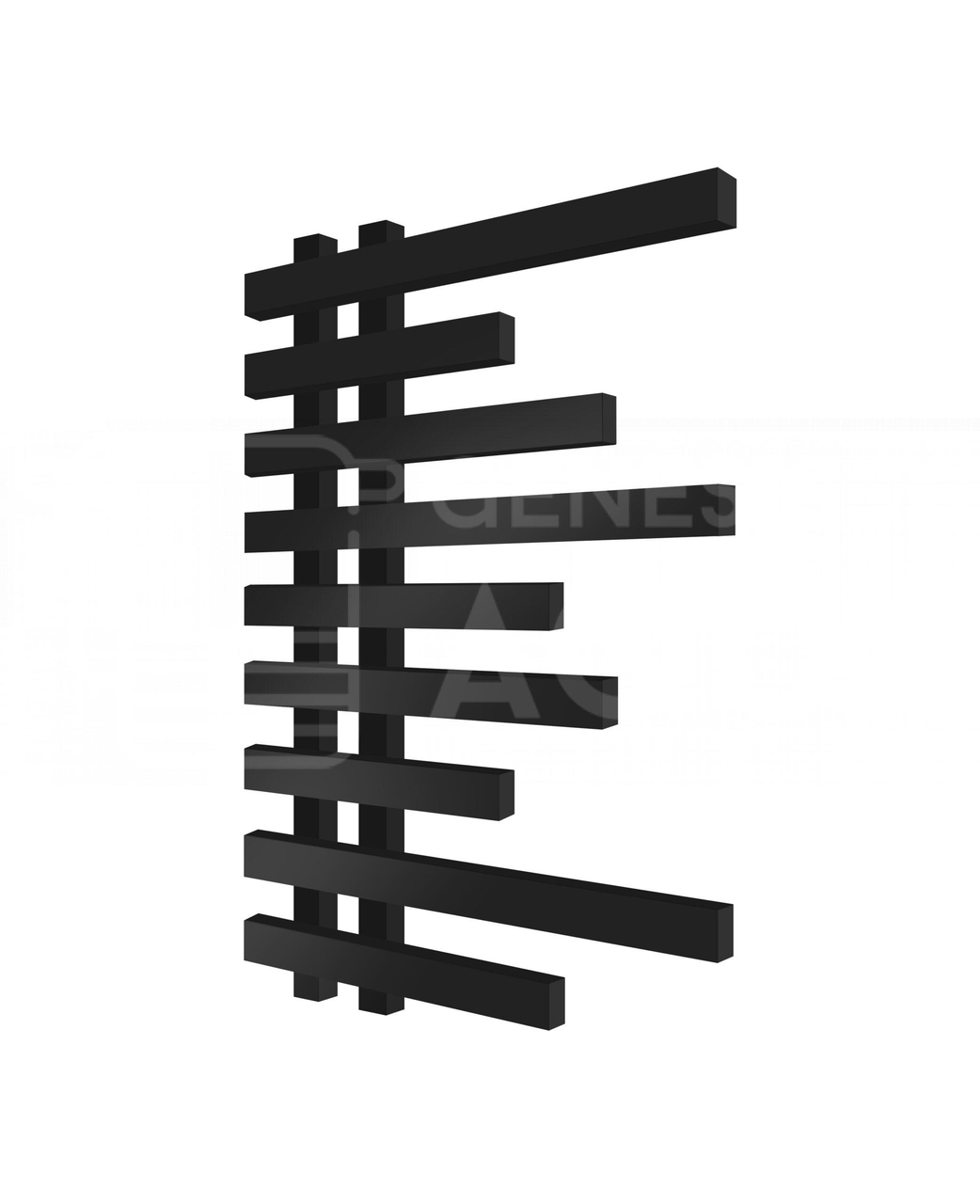 Електрична сушка для рушників Genesis-Aqua  Neptun 120x50см