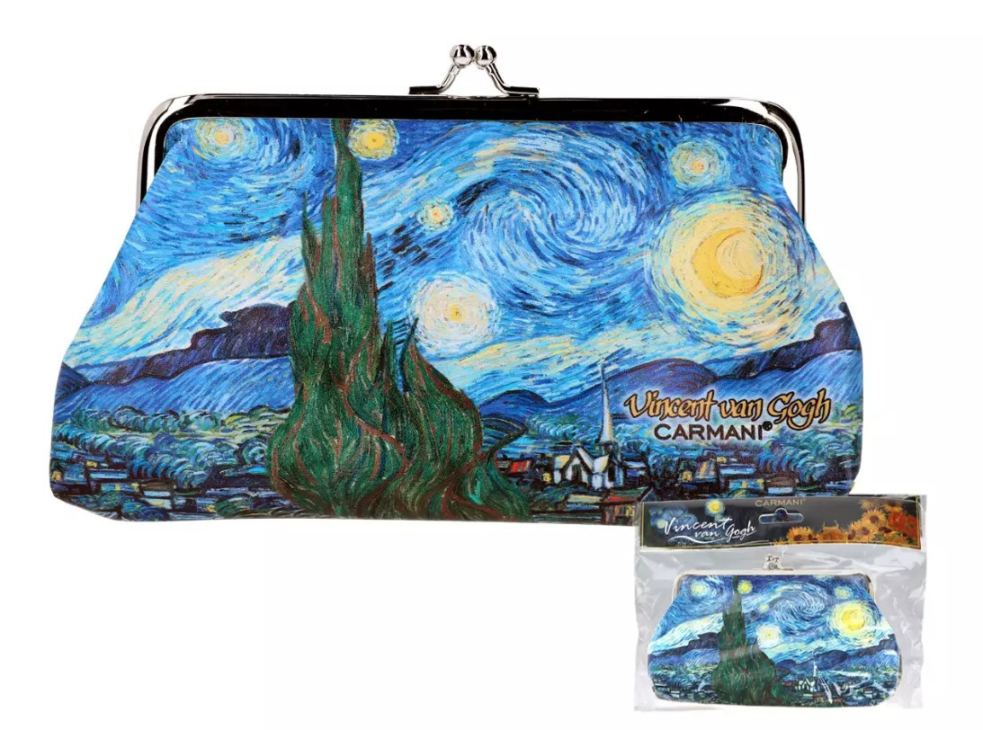 Гаманець великий Ван Гог Зоряна ніч Carmani,19,5x10 см ( 021-4710)
