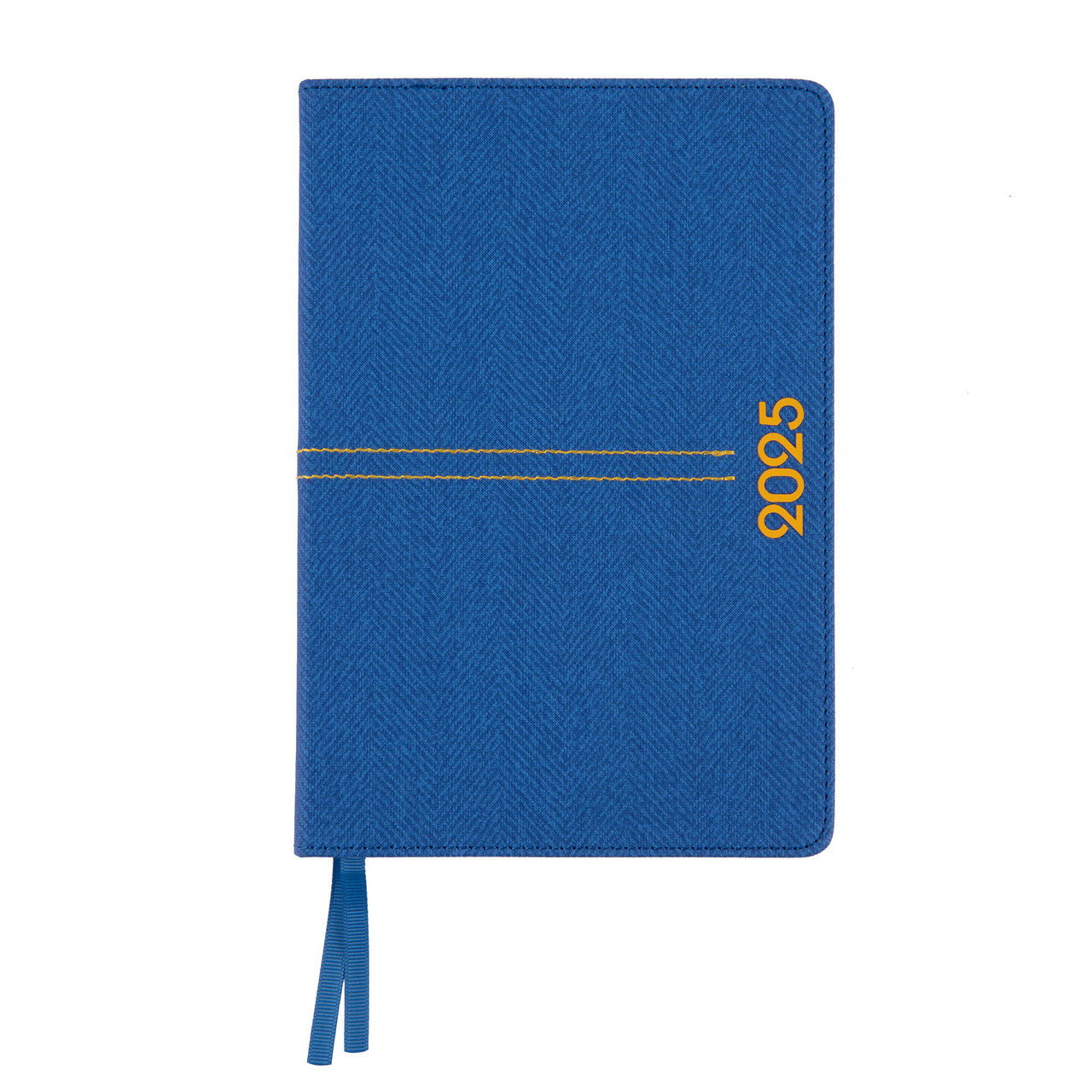 Щоденник А5 Leo Planner датований 2025 Liberty синій 368 стор