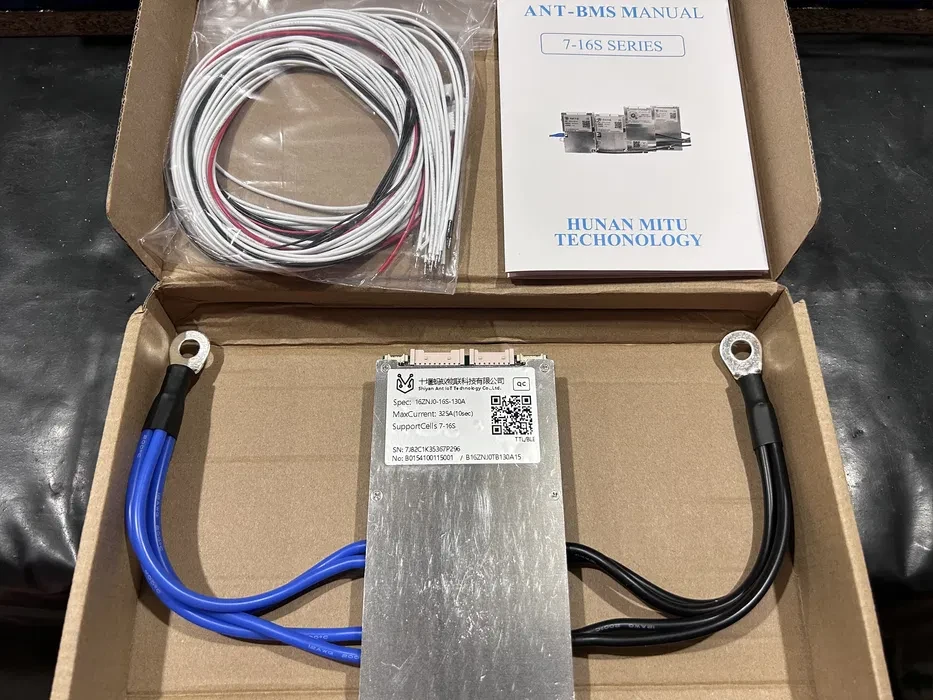 Смарт БМС Smart BMS ANT 7-16S 130A (Peak 325A) 24V 36V 48V 60V