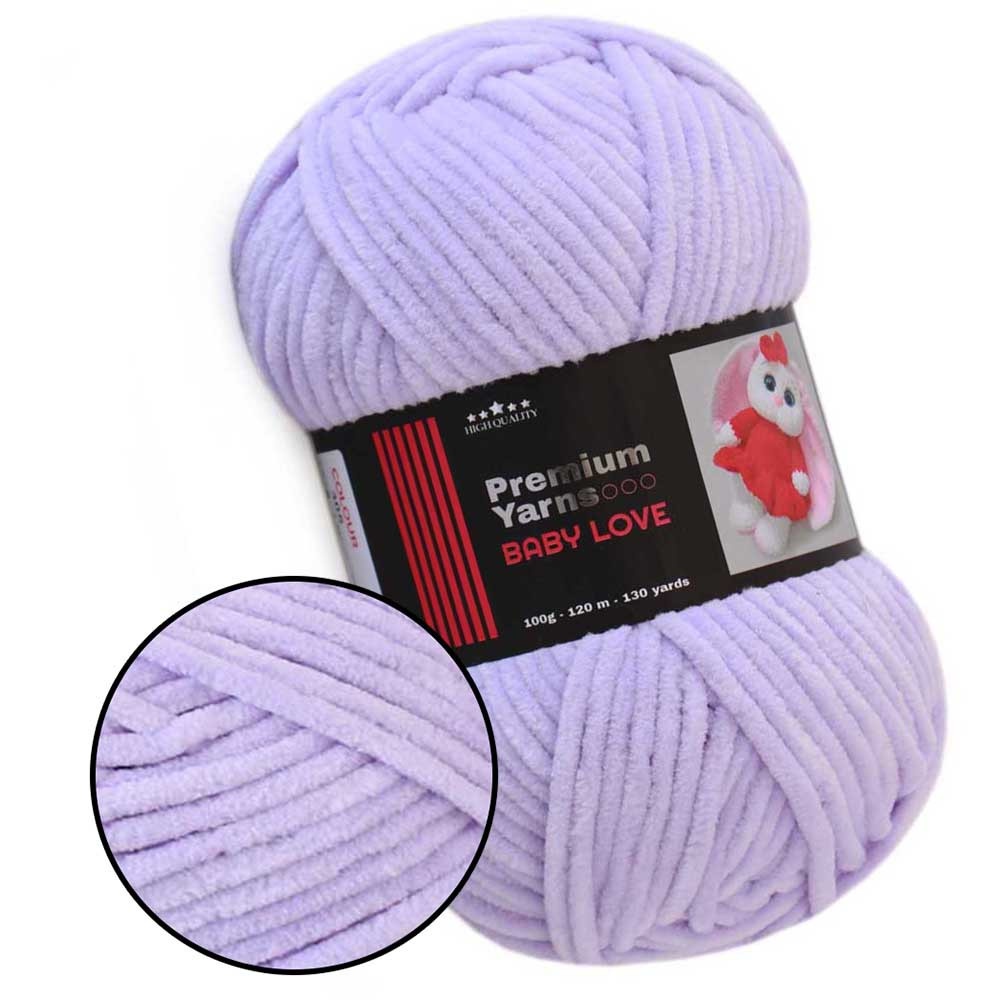 Premium Yarn Baby Love, Бузковий No305
