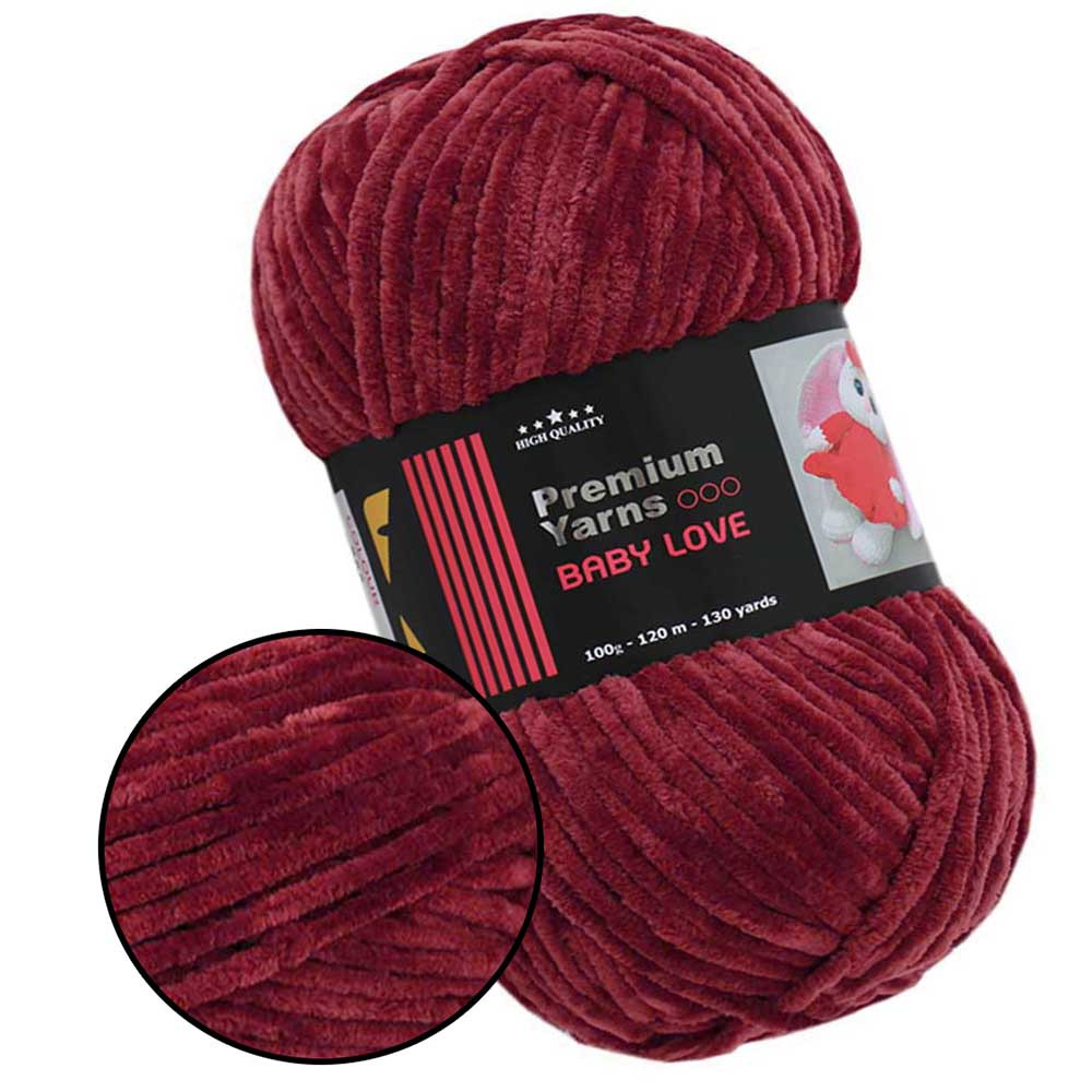 Premium Yarn Baby Love, Гранат No374