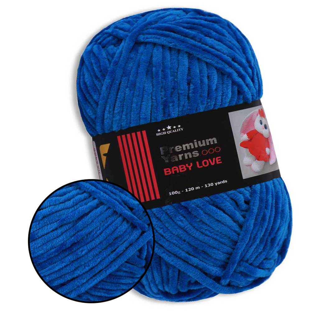 Premium Yarn Baby Love Електрик №329