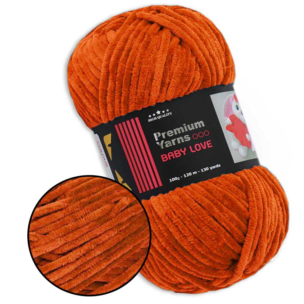 Premium Yarn Baby Love, Гарбуз №376