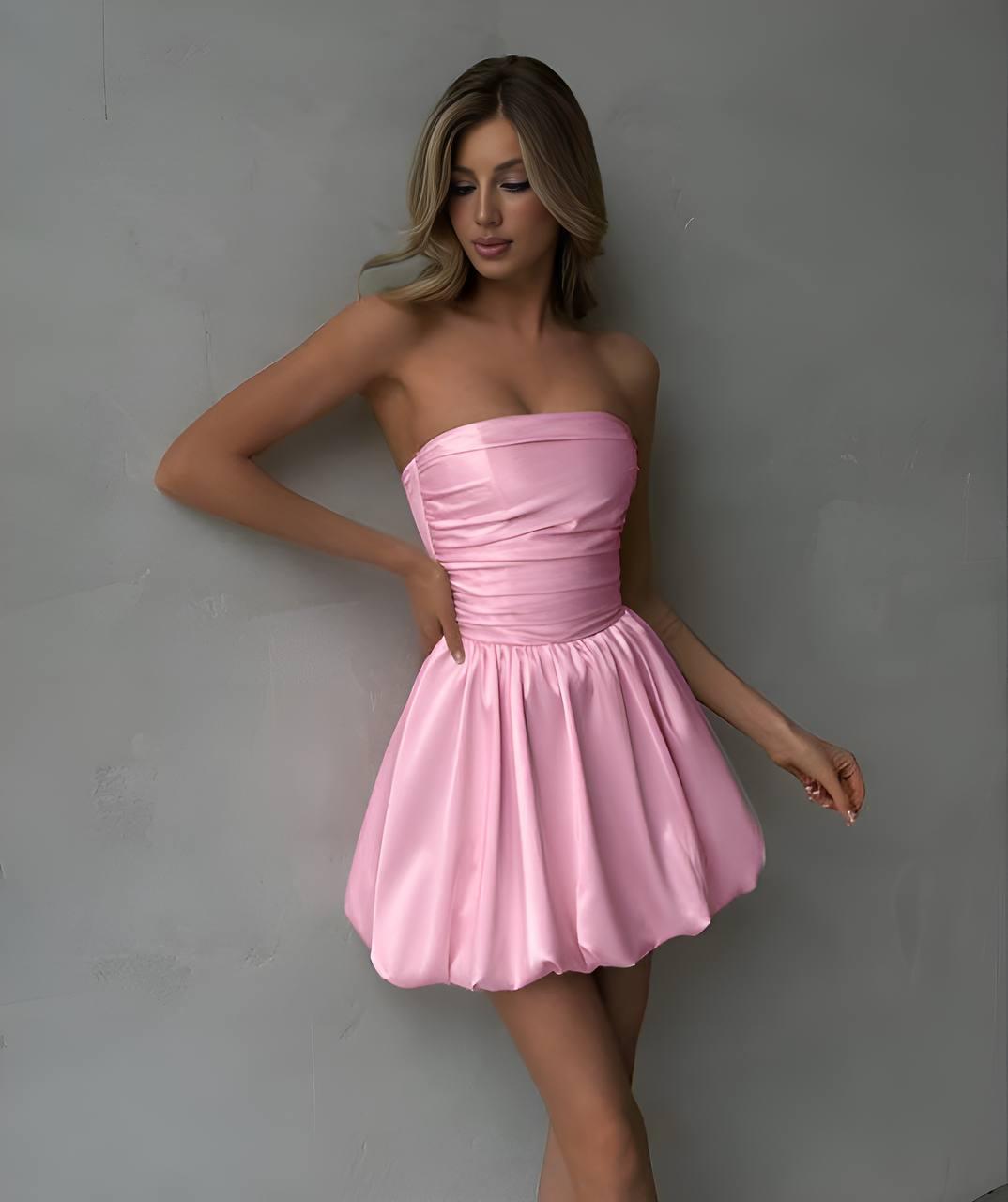 Плаття жіноче, DOUBLE SATIN, підкладка софт 42-44, 44-46 Рин862-476
