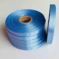 Стрічка атласна 6 мм "Небесно-блакитна"