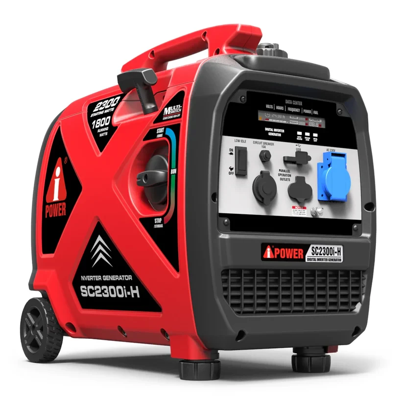 Генератор бензиновий інверторний A-iPower SC2300i-H 2.3/2.5кВт для дому та подорожей