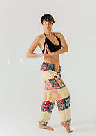 Вільні штани-шаровари Vibrant Mandala RAO WEAR унісекс OneSize зріст 165-175 см різнобарвні