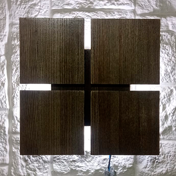 Дизайнерська LED підсвітка на стіну