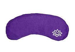 Подушка для очей Lotus Bodhi з лавандою фіолетова 23*11 см