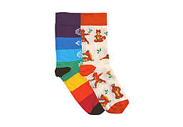 Набір шкарпеток RAO Socks 7 чакр + Котики 2 пари (39-41) (BH)