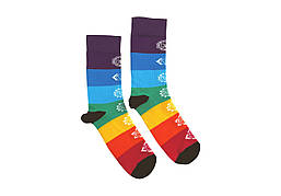 Шкарпетки RAO Socks Йога 7 Чакр (42-43) кольорові (BH)