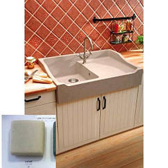 Гранітна мийка з переднім бортом Marmorin Rubid 890х615 safari 001