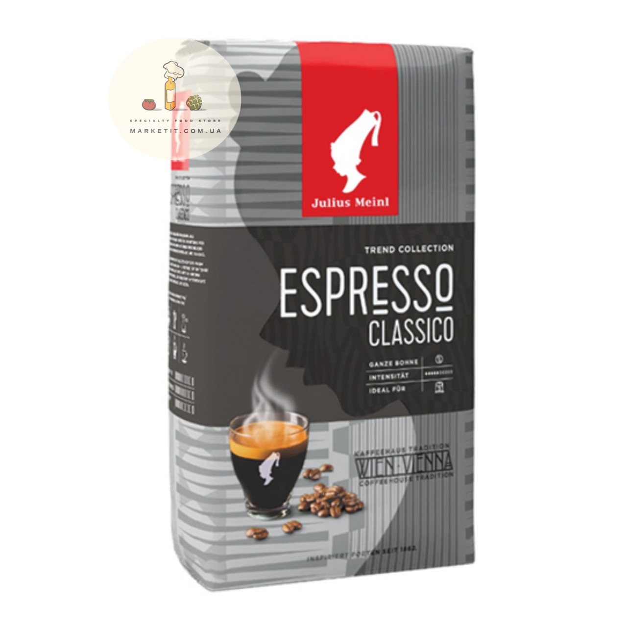 Кава в зернах Julius Meinl Espresso Classico 1 кг.