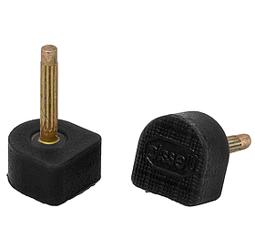 Набійки поліуретанові на штирі BISSELL штир 2.5мм цвет чорний