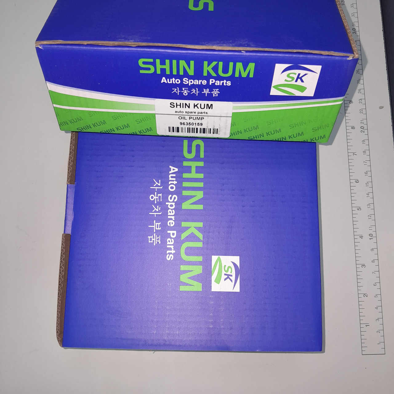 96350159 Насос оливний Ланос 1.5-1.6, Авео, Лачеті, Нубіра, Такума, Круз (SHIN KUM) Корея, фото 1