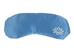 Подушка для очей Mako-Satin з лавандою блакитна 23x11 см