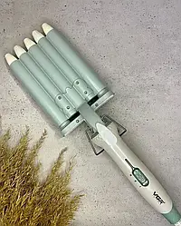 Плойка хвиля для волосся VGR V-597 п'ять хвиль діаметр 16 мм із керамічним покриттям для кучерів і локонів