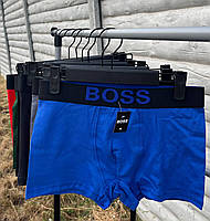 Чоловічі труси Boss (боксери), у наборі 5 штук, розмір М (розмір 44-46) набір чоловічиих трусів, труси комплект