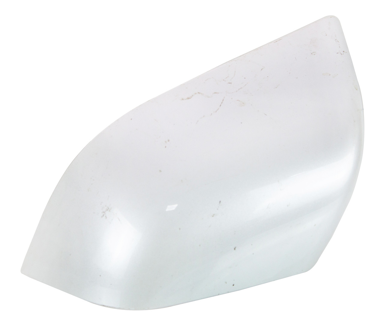 Накладка дзеркала зовнішнього верхнього лівого (білий перламутр) Tesla Model 3 (1092290-00-D) (Оригінал) (Б/В), фото 1