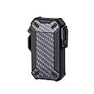 Водонепроникна подвійна електрична USB-запальничка Carbone KT6007906, фото 2