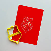 3D-формочки-вирубки для пряників "Ялинкова іграшка 67"