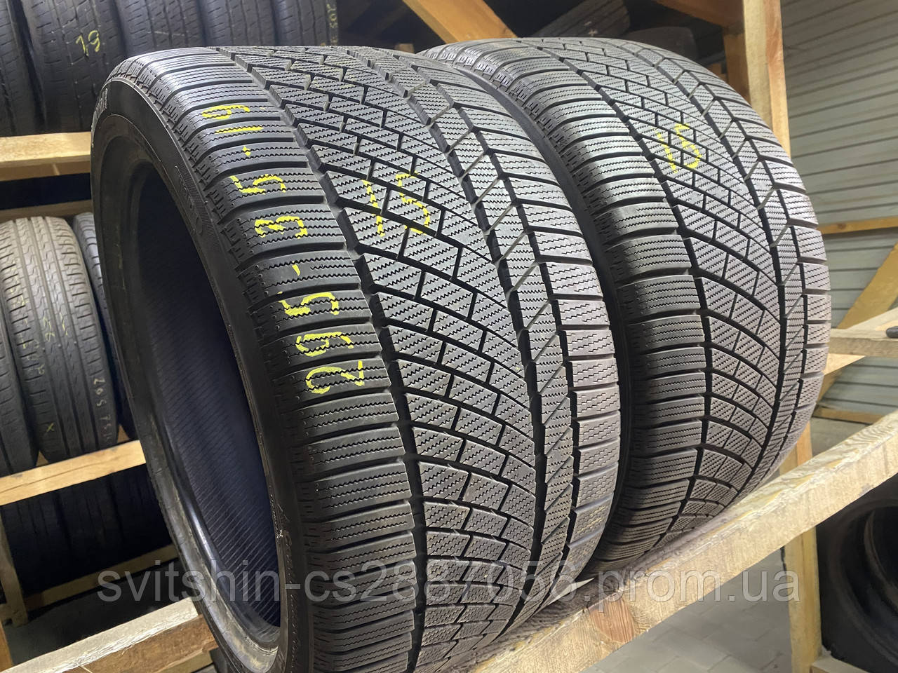 Зимові шини 295/35R19 Continental ContiWinterContact TS830P 7+мм 2шт