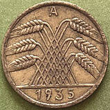 Монета Німеччини 10 рейхспфенігів 1935 р., фото 2