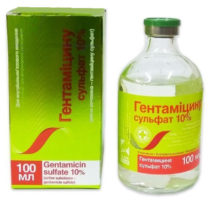 Гентаміцин 10% 100 мл O.L.KAR