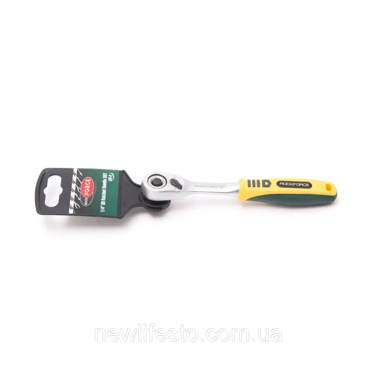 Тріскачка з плаваючим механізмом (30зуб.), 1/4" ROCKFORCE RF-802223D