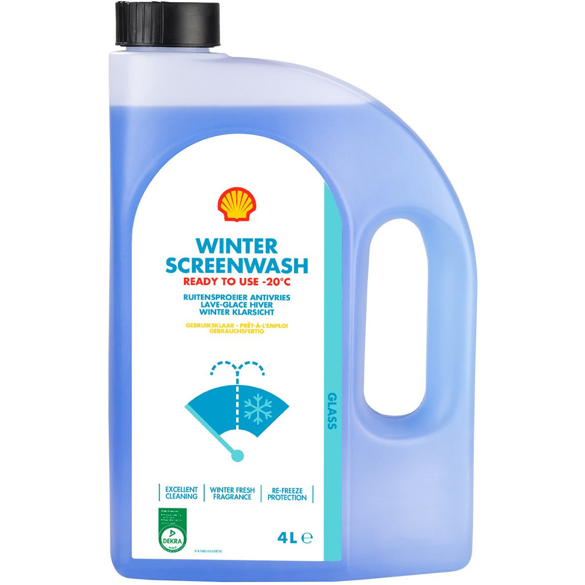Зимовий склоомивач Shell Winter Screenwash Ready to use 4 л