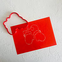 3D-формочки-вирубки для пряників "Рукавиці"