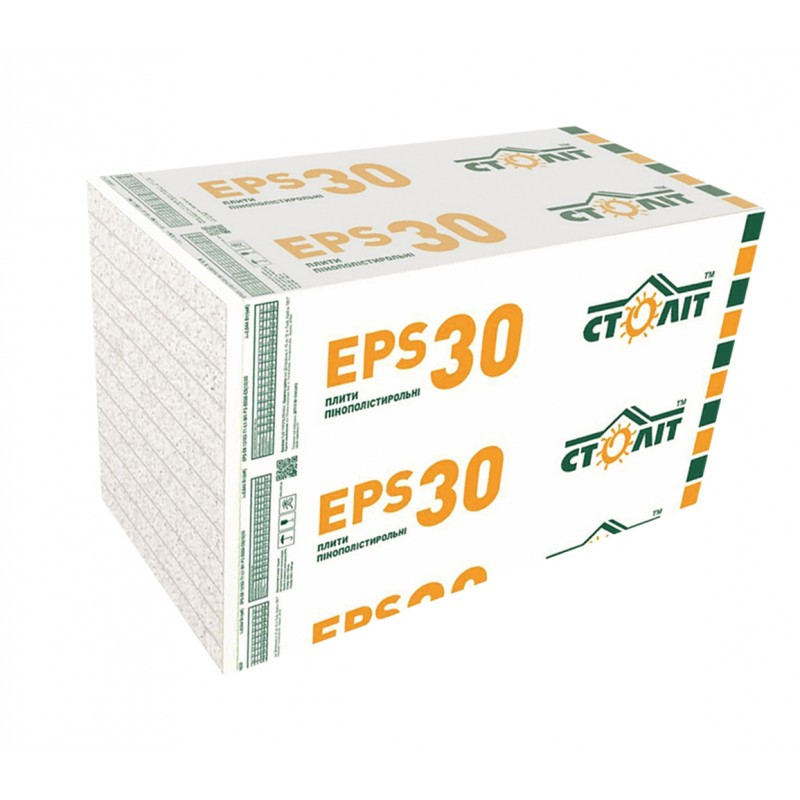Пінопласт Століт EPS 30 1000х1000х 20мм (30шт./уп.)