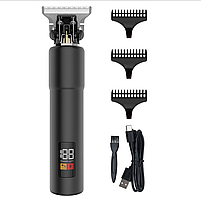 Професійний тример Hatteker Professional Trimmer Matt Black (SK-1608-BL), фото 5
