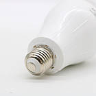 Акумуляторна лампочка 15W, цоколь E27, AP-2915 / Світлодіодна LED лампа на акумуляторі / Аварійна лампочка, фото 7
